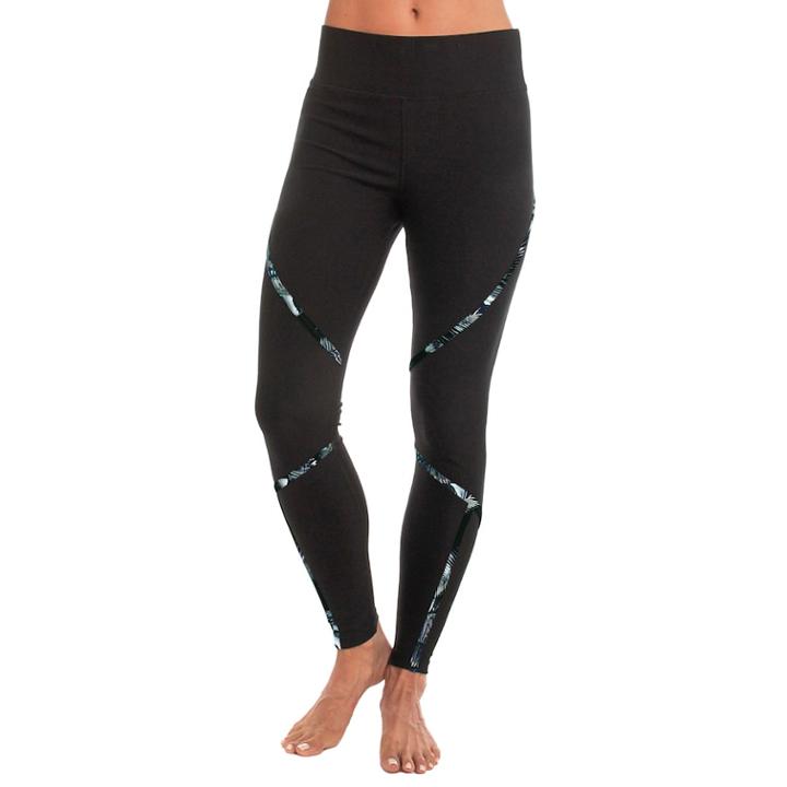 Women's Spalding Supersonic High-waisted Yoga Leggings, Size: Small, Green