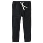 Boys 4-12 Oshkosh B'gosh&reg; Microfleece Pants, Size: 12, Black