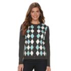 Petite Croft & Barrow&reg; Button-front Cardigan, Women's, Size: L Petite, Turquoise/blue (turq/aqua)