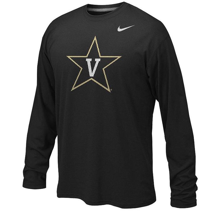 Boys 8-20 Nike Vanderbilt Commodores Legend Tee, Boy's, Size: Medium, Black