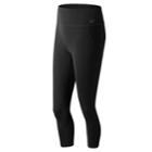 Women's New Balance Transform High-waisted Capri Leggings, Size: Small, Black