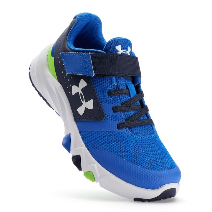 Under Armour Primed Ac Preschool Boys' Running Shoes, Size: 11, Brown Over