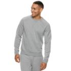 Men's Sonoma Goods For Life&trade; Modern-fit Supersoft Fleece Crewneck Pullover, Size: Large, Med Grey