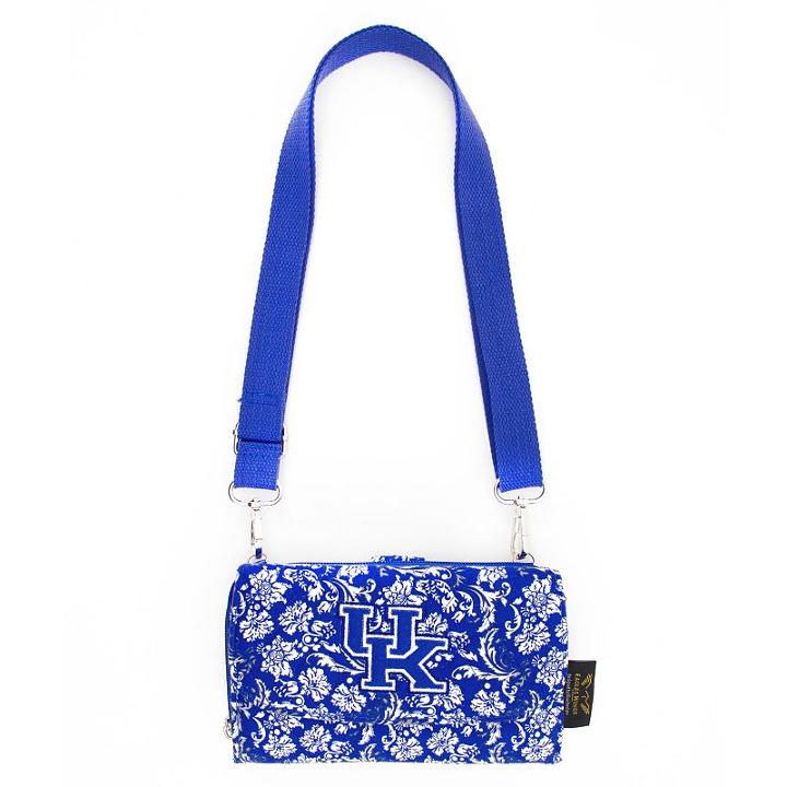 Kentucky Wildcats Bloom Crossbody Wallet, Women's, Multicolor