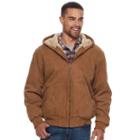Big & Tall Levi's&reg; Sherpa-lined Workwear Bomber Jacket, Men's, Size: 2xb, Med Brown
