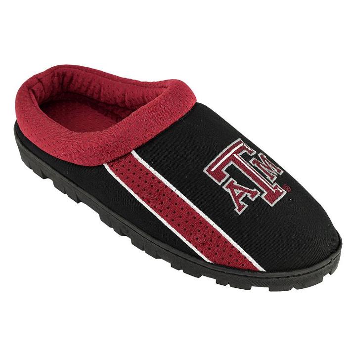 Adult Texas A & M Aggies Sport Slippers, Size: Large, Black