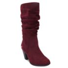 Gloria Vanderbilt Graham Women's Slouch Boots, Size: Medium (7.5), Red