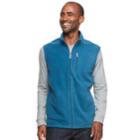 Men's Croft & Barrow&reg; Arctic Fleece Vest, Size: Small, Turquoise/blue (turq/aqua)