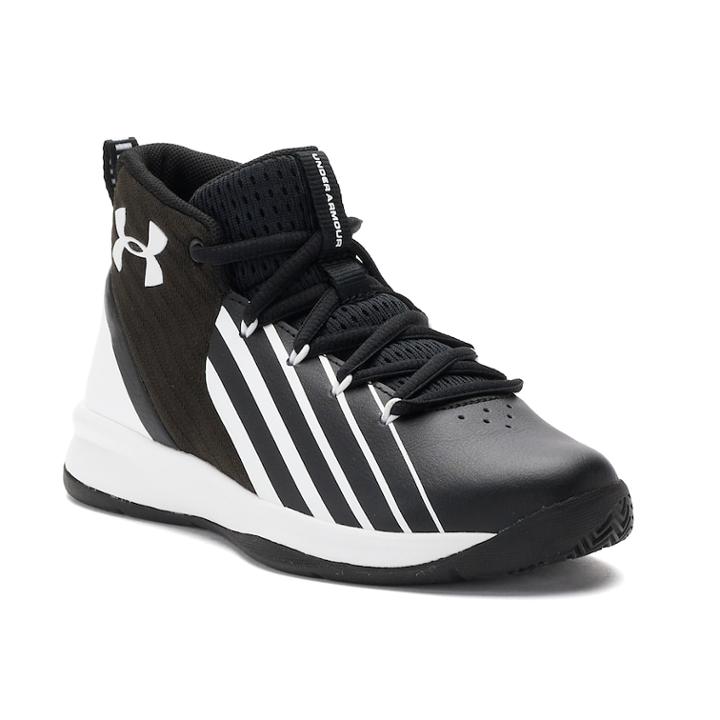Under Armour Lockdown 3 Preschool Kids' Basketball Shoes, Boy's, Size: 11, Oxford