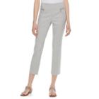 Juniors' Joe B Zipper Pocket Ankle Pants, Girl's, Size: Large, Light Grey