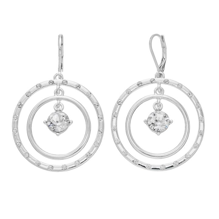 Dana Buchman Orbital Earrings, Women's, Silver