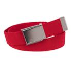 Men's Columbia Fabric Stretch Casual Cut-to-fit Belt, Red