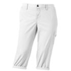 Plus Size Sonoma Goods For Life&trade; Convertible Cargo Capris, Women's, Size: 18 W, White