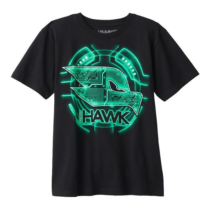 Boys 8-20 Tony Hawk Electro Graphic Tee, Boy's, Size: Large, Black