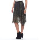 Women's Apt. 9&reg; Lace Skirt, Size: Medium, Green