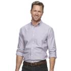 Men's Croft & Barrow&reg; True Comfort Classic-fit Stretch Button-down Shirt, Size: Xl, Purple
