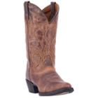 Laredo Maddie Women's Distressed Cowboy Boots, Size: 7 Wide, Brown