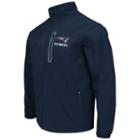Men's New England Patriots Softshell Jacket, Size: Small, Blue (navy)
