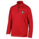 Men's Champion Georgia Bulldogs Quarter-zip Top, Size: Large, Red