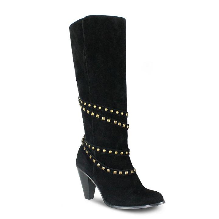 Olivia Miller Winona Women's Riding Boots, Girl's, Size: 8.5, Black