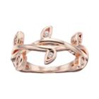Lc Lauren Conrad Simulated Crystal Midi Twig Ring, Women's, Size: 3, Light Pink