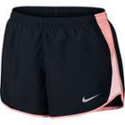 Women's Nike Dry Reflective Running Shorts, Size: Xl, Grey (charcoal)