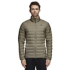 Men's Adidas Outdoor Varilite Down-fill Soft Jacket, Size: Xl, Med Green