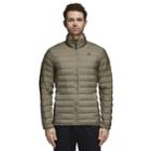 Men's Adidas Outdoor Varilite Down-fill Soft Jacket, Size: Xl, Med Green