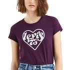 Women's Levi's Batwing Logo Tee, Size: Xs, Purple