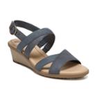 Dr. Scholl's Grace Women's Wedge Sandals, Size: Medium (9.5), Blue