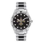 Men's Game Time New Orleans Saints Heavy Hitter Watch, Silver
