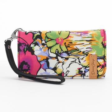 Donna Sharp Cell Phone Wristlet, Women's, White