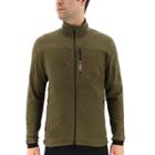 Men's Adidas Outdoor Terrex Tivid Polarfleece Jacket, Size: Xxl, Med Green