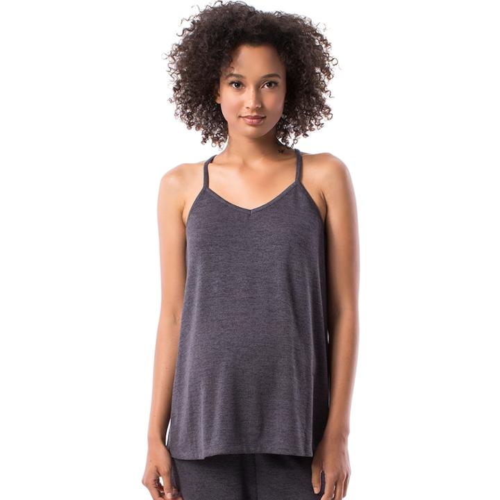 Maternity Pip & Vine By Rosie Pope Racerback Tank, Women's, Size: Xl-mat, Grey (charcoal)