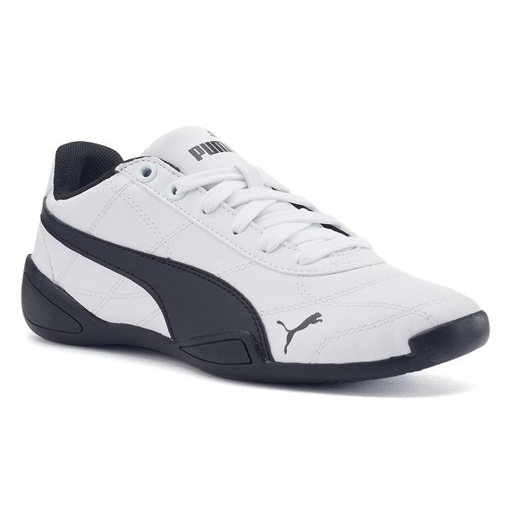 Puma Tune Cat 3 Jr Grade School Boys' Shoes, Boy's, Size: 6, White