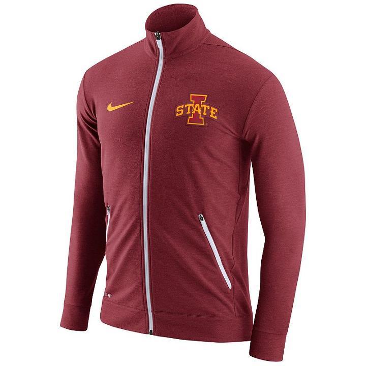 Men's Nike Iowa State Cyclones Dri-fit Touch Jacket, Size: Small, Ovrfl Oth