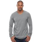 Big & Tall Sonoma Goods For Life&trade; Flexwear Slim-fit Stretch V-neck Tee, Men's, Size: Xl Tall, Black