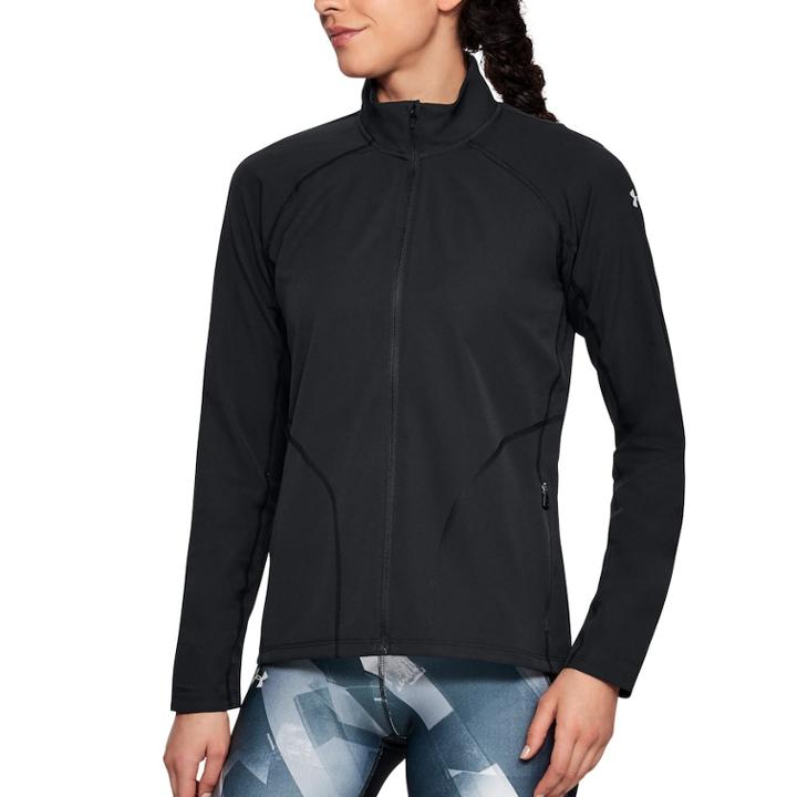 Women's Under Armour Storm Out & Back Jacket, Size: Large, Black