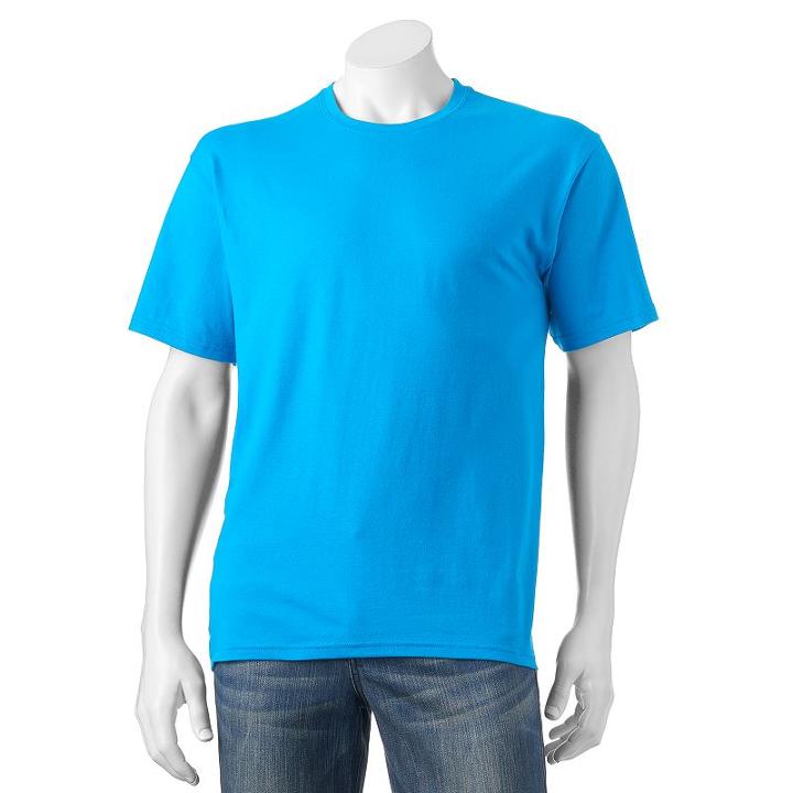 Men's Goldtoe Mobility Fx Classic-fit Stretch Tee, Size: Large, Blue Other