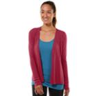 Women's Soybu Ivy Long Sleeve Cardigan, Size: Large, Med Red