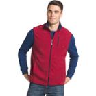 Men's Izod Latitude Regular-fit Stretch Performance Polar Vest, Size: Xxl, Brt Red