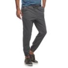 Men's Sonoma Goods For Life&trade; Modern-fit Stretch Twill Jogger Pants, Size: Medium, Grey