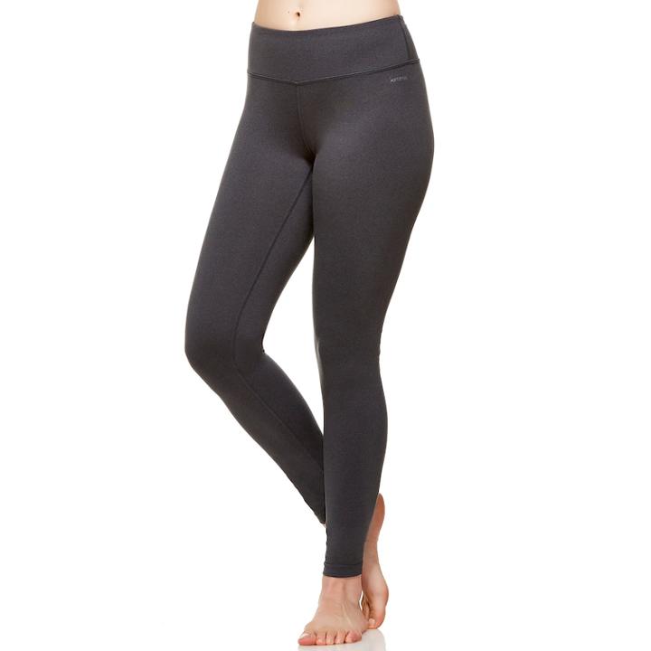 Women's Hottotties By Terramar Collins Leggings, Size: Medium, Light Grey