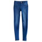 Girls 7-16 & Plus Size So&reg; Constructed Ultimate Jeggings, Size: 14 1/2, Blue