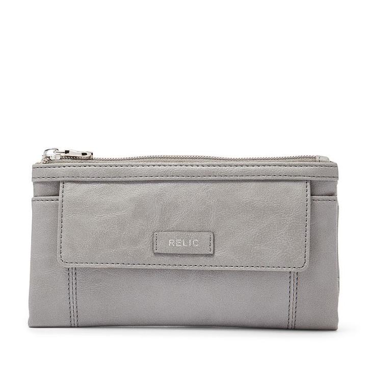 Relic Bryce Checkbook Wallet, Women's, Yellow Oth