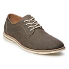 Sonoma Goods For Life&trade; Warren Men's Oxford Dress Shoes, Size: Medium (10.5), Beig/green (beig/khaki)