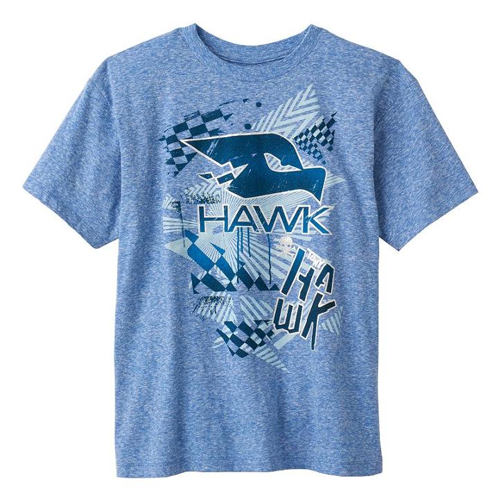 Boys 8-20 Tony Hawk Geo Pattern Logo Tee, Boy's, Size: Xl, Brt Blue
