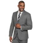 Men's Apt. 9&reg; Premier Flex Slim-fit Suit Coat, Size: 48 Long, Gray Texture