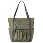 Utiliti Pleated Pocket Tote, Women's, Med Green