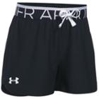 Girls 7-16 Under Armour Play Up Shorts, Size: Small, Black